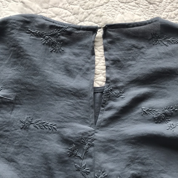 Lucky Brand Blouse w/Floral Embroidery - Picture 4 of 6